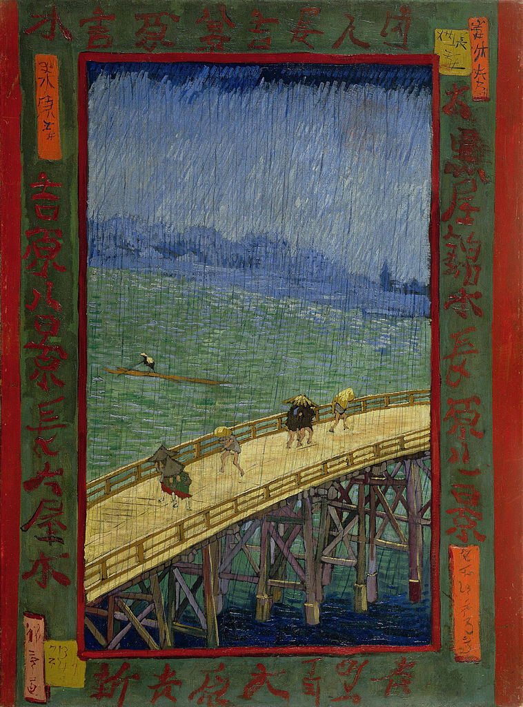 Ukiyo-e copy by Vincent Van Gogh.