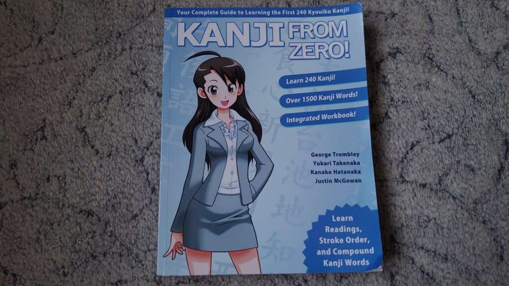 Kanji From Zero front cover