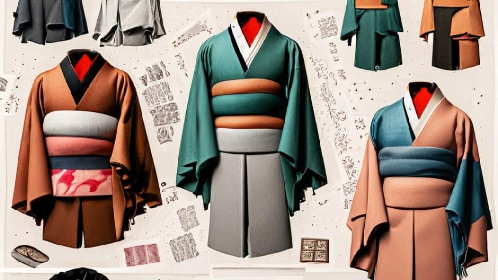 AI generated traditional Japanese clothing